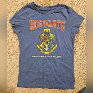 Hogwarts Crest Blue Kids T-Shirt